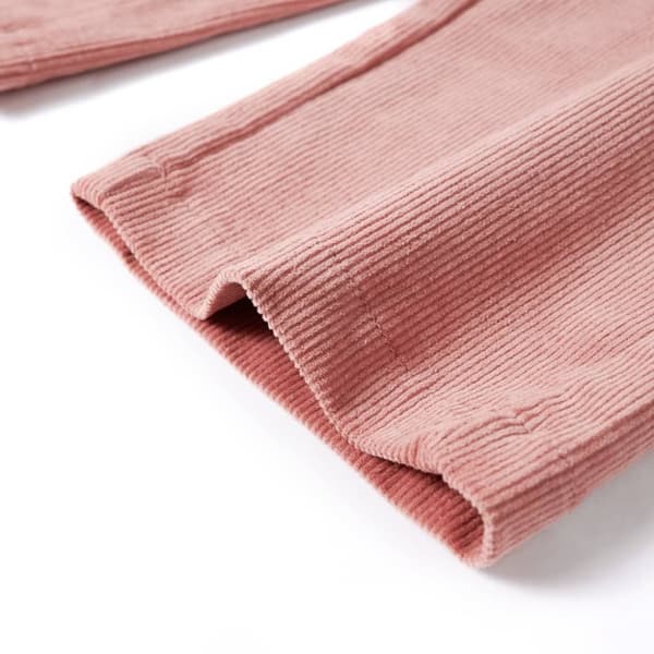 vidaXL Lasten housut vakosametti vanha pinkki 116