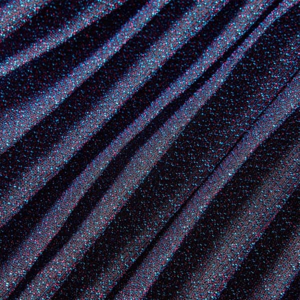 vidaXL Barneskjørt med glitter marineblå 92
