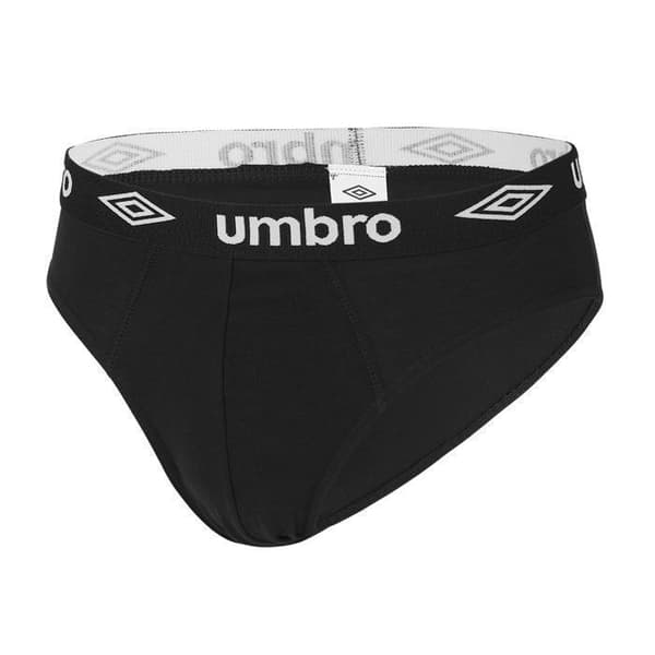Umbro 100% bomull herrtrosor - Paket om 5 - Komfort - Svart