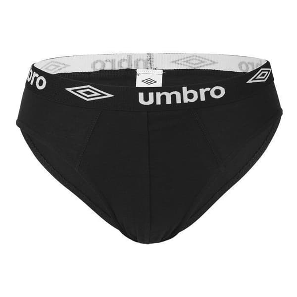 Umbro 100% bomull herrtrosor - Paket om 5 - Komfort - Svart