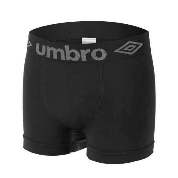 UMBRO multisportboxer för män - ultramjuka, stretchiga och andas - paket med 4 svarta