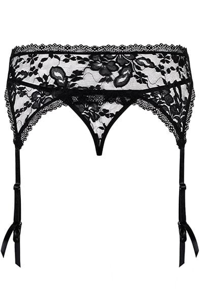 Obsessive Catia Garter Belt & Thong Strumpebandshållare