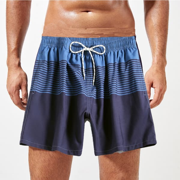 INF Herr Marinblå Badshorts