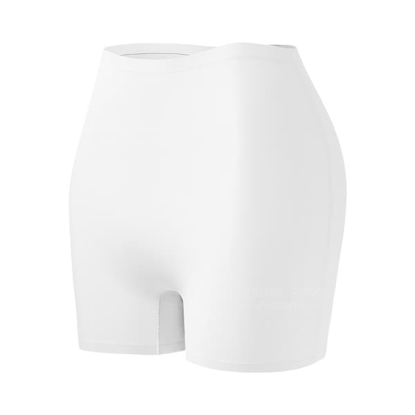 Sömlösa säkerhetsshorts med mitten av midjan för kvinnor, 3-pack