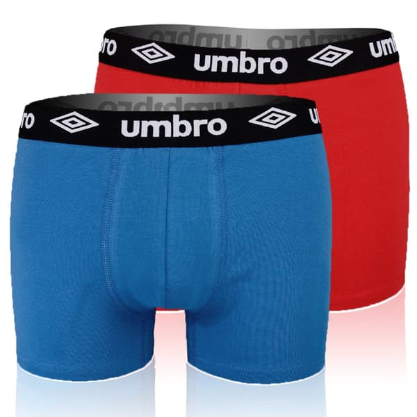 UMBRO Premium Mænds Undertøj - 4pak - Blød Varm Og Behagelig - Bomuld Boxershorts til Mænd