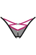 Miniatyrbild 3 av 5: Obsessive Novenes Crotchless Thong string