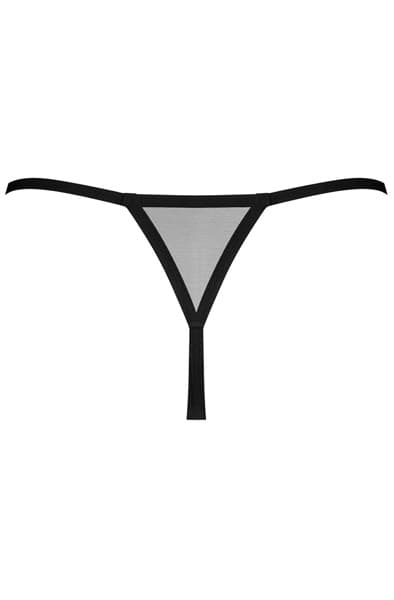 Obsessive Novenes Crotchless Thong string