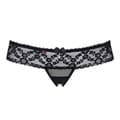 Miniatyrbillede 1 af 5: G-streng Obsessive 837-THC-1 Sort L/XL