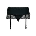 Pikkukuva 5 / 5: Tule sukkanauhaliiviä Obsessive Miamor garter belt S/M Musta