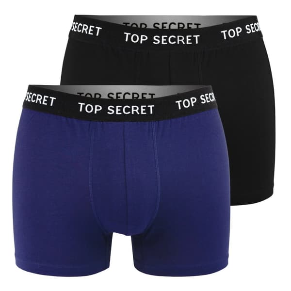 TOP SECRET - Förstklassiga Mäns Underkläder - 6 pak - Högkvalitativ Klassisk Bekväm Mjuk Lätta - Premium Boxerkalsonger HerrBoxershorts Bomull