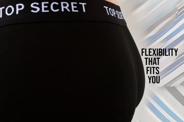 TOP SECRET - Förstklassiga Mäns Underkläder - 6pak - Högkvalitativ Klassisk Bekväm Mjuk Lätta - Premium Boxerkalsonger HerrBoxershorts Bomull