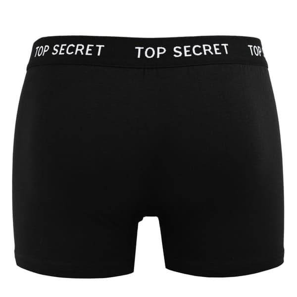 TOP SECRET - Førsteklasses Mænds Undertøj  - 4-pak - Højkvalitets Klassisk Komfortabel Blød Let - Premium Boxershorts Herreboxershorts Bomuld
