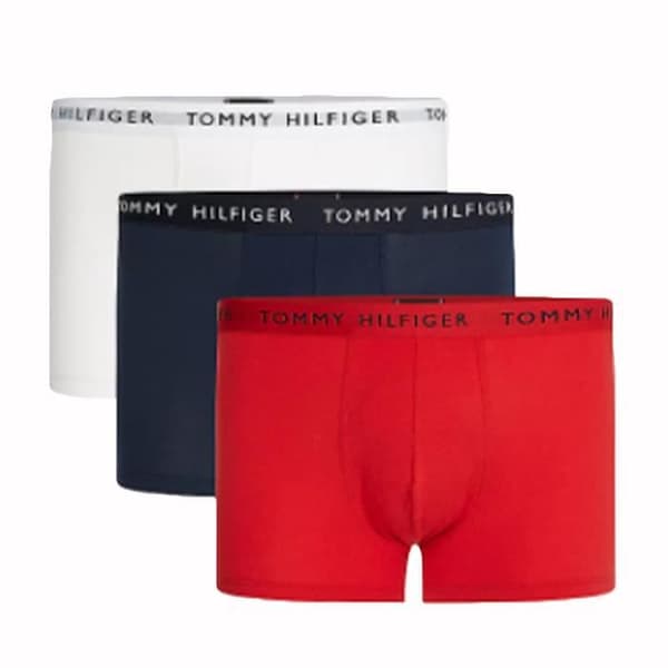 Kalsonger Herr - TOMMY JEANS - Pack x3 - Flerfärgad - Bomull - Unlimited-logotyp