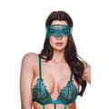 Miniatyrbillede 3 af 4: Undertøj Sæt Baci Lingerie Lace Teddy Grøn (M/L)