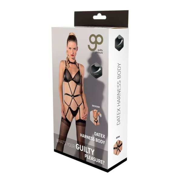 Undertøj Sæt Guilty Pleasure Sort (XL)
