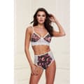 Miniatyrbillede 2 af 4: Blonde Undertøj Sæt Baci Lingerie Floral & Lace Grå (M/L)