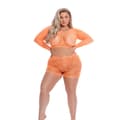 Miniatyrbillede 1 af 4: Undertøj Sæt Pink Lipstick Orange (XL)