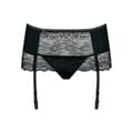 Miniatyrbilde 4 av 5: Suspender Obsessive Miamor L/XL Svart