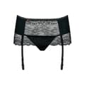 Miniatyrbilde 4 av 5: Suspender Obsessive Miamor garter belt S/M Svart