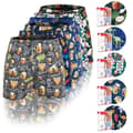 Miniatyrbillede 10 af 11: Cornette 100% Bomuld Boxershorts Til Mænd - 6pak - Luftig - Løs - Blød - Boxershorts Bomuldsundertøj Til Mænd
