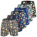 Miniatyrbillede 2 af 11: Cornette 100% Bomuld Boxershorts Til Mænd - 6pak - Luftig - Løs - Blød - Boxershorts Bomuldsundertøj Til Mænd
