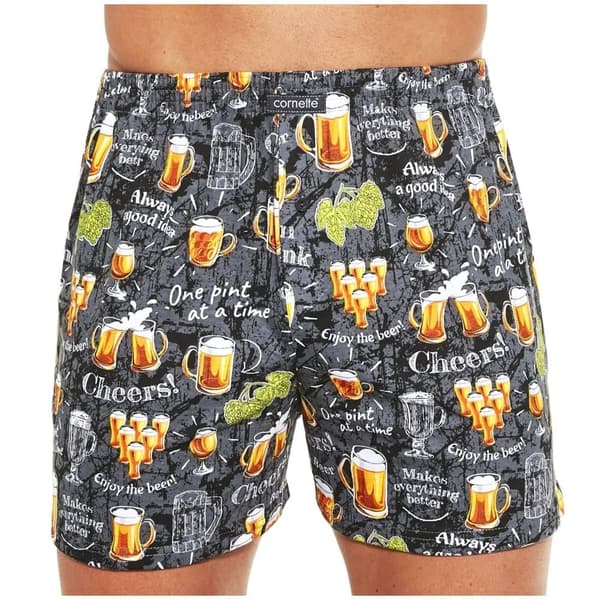 Cornette 100% Bomuld Boxershorts Til Mænd - 6pak - Luftig - Løs - Blød - Boxershorts Bomuldsundertøj Til Mænd