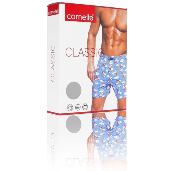 Cornette 100% Bomuld Boxershorts Til Mænd - 6pak - Luftig - Løs - Blød - Boxershorts Bomuldsundertøj Til Mænd