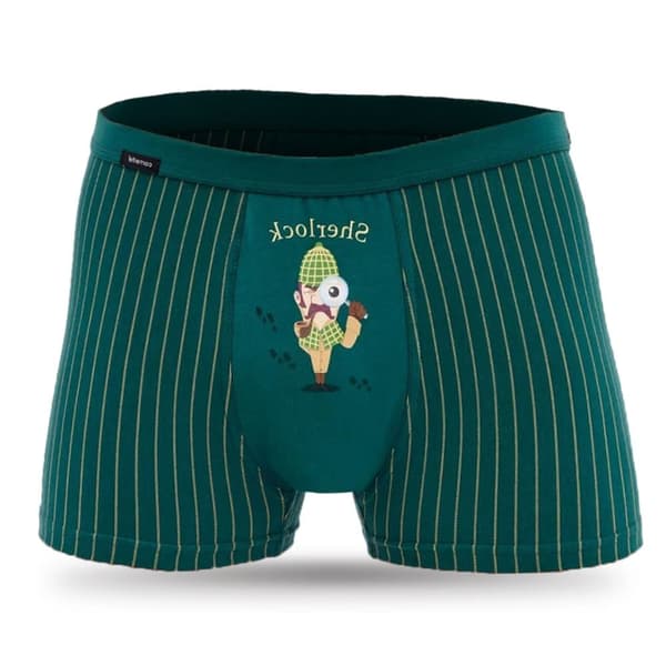CORNETTE Svart Boxerkalsonger Mäns - 5pak  - Hållbar Elastisk Bekväm Lätta Mjuk -  Boxershorts För Män  Underkläder