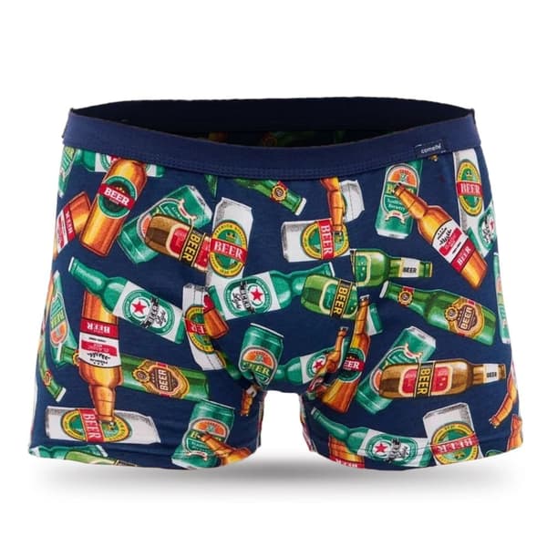 CORNETTE Svart Boxerkalsonger Mäns - 5pak  - Hållbar Elastisk Bekväm Lätta Mjuk -  Boxershorts För Män  Underkläder
