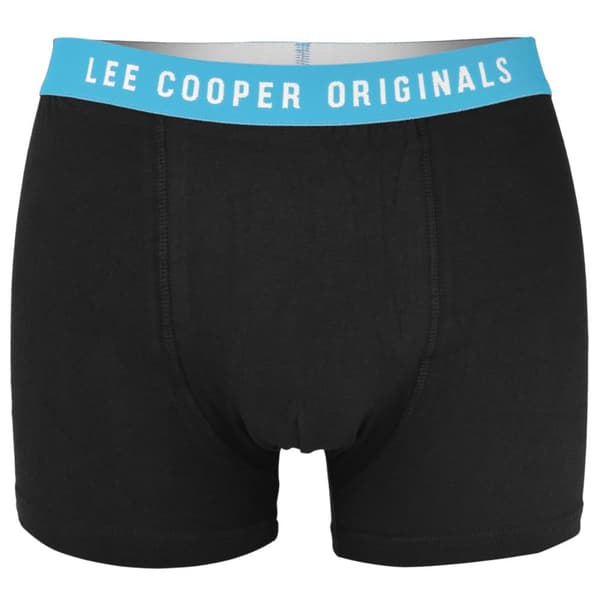 LEE COOPER - Förstklassiga Mäns Underkläder - 5pak - Högkvalitativ Klassisk Bekväm Mjuk Lätta - Premium Boxerkalsonger HerrBoxershorts Bomull