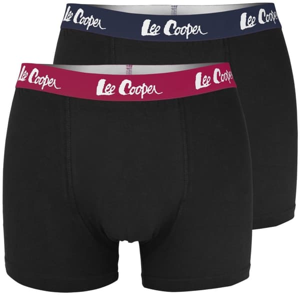 LEE COOPER - Förstklassiga Mäns Underkläder - 6pak - Högkvalitativ Klassisk Bekväm Mjuk Lätta - Premium Boxerkalsonger HerrBoxershorts Bomull