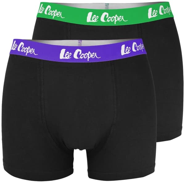 LEE COOPER - Förstklassiga Mäns Underkläder - 6pak - Högkvalitativ Klassisk Bekväm Mjuk Lätta - Premium Boxerkalsonger HerrBoxershorts Bomull