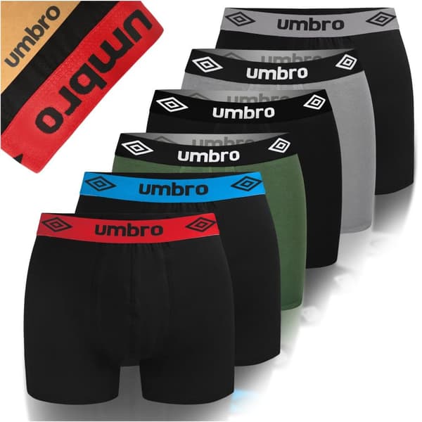 UMBRO - Premium herreundertøj - 6pak - Klassisk komfortabelt blødt i høj kvalitet
