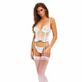 Miniatyrbild 1 av 3: Set med underkläder Bombshell Boudoir Vit (L)