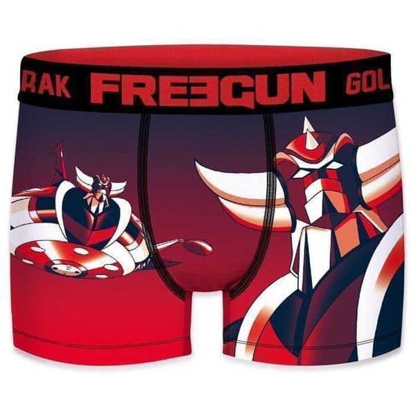 Boxer herr - FREEGUN - Goldorak - 3-pack - Komfort - Andningsbar - Flerfärgad