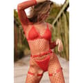 Miniatyrbild 6 av 9: Set med underkläder Kinky Diva Röd