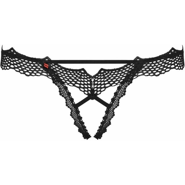 Stringtrosa Obsessive Bravelle Svart S/M