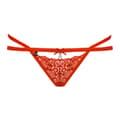 Miniatyrbillede 1 af 6: G-streng Obsessive 5901688216378 Rød S/M