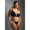 Pikkukuva 3 / 4: Alusvaatesetti Fantasy Lingerie Musta (Queen size)