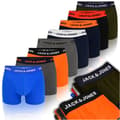 Pikkukuva 1 / 10: JACK&JONES 8-pack - Miesten puuvillaiset bokserit, miesten housut, housut miehille