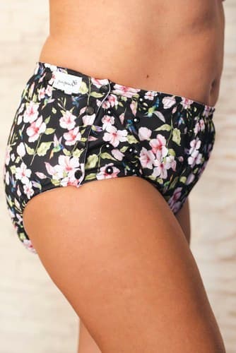 Postpartum/menstruationstrusser med udskiftelig indsats - KOLIBRY S/M/L