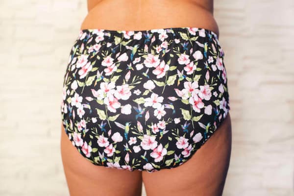Postpartum/menstrosor med utbytbar inlägg - KOLIBRY XL/2XL
