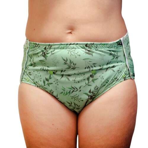 Postpartum/menstrosor med utbytbart inlägg - GRÖN MI S/M/L