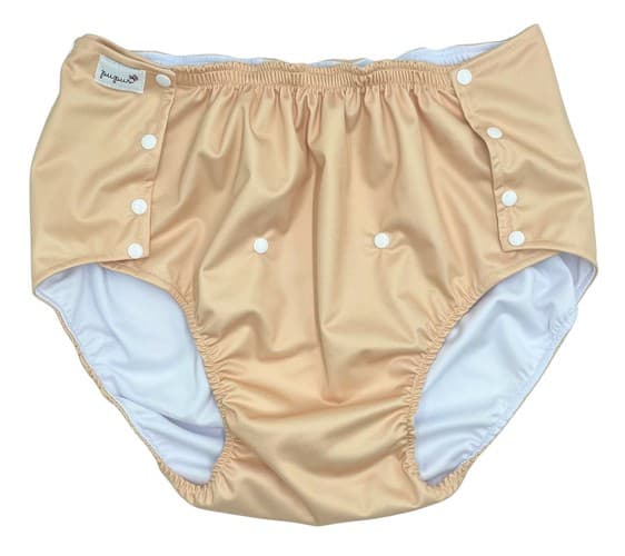 Vedenpitävät pikkuhousut, vaippahousut aikuisille - NUDE S/M/L
