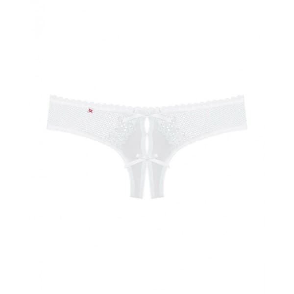 Stringtrosa Obsessive OBS-8208991-S/M-OLD Vit L/XL