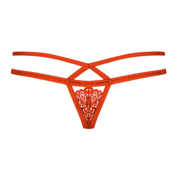Stringtrosa Obsessive 5901688216378 Röd L/XL