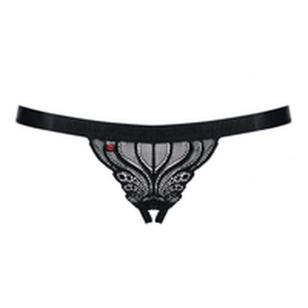 Stringtrosa Obsessive 828-THC-1 S/M Svart S/M