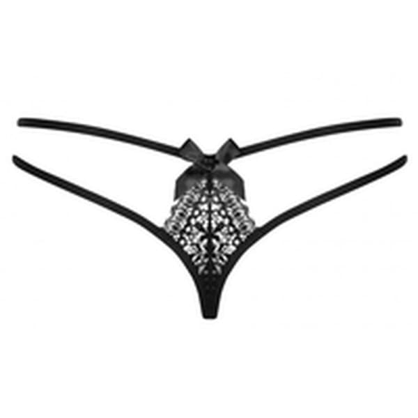 Stringtrosa Obsessive Intensa Svart L/XL