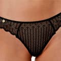 Miniatyrbillede 4 af 4: G-streng Black Limba Binia  Sort - M