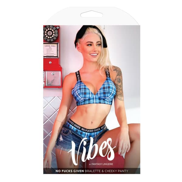 Undertøj Sæt Fantasy Lingerie Blå (S/M)